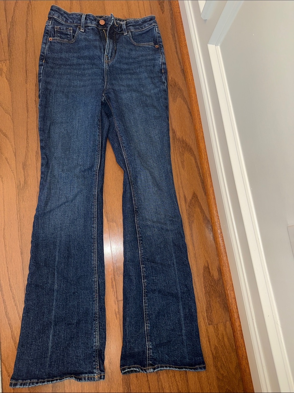 Cowgirl Boot Jeans Women's Dark Indigo Flare Jeans